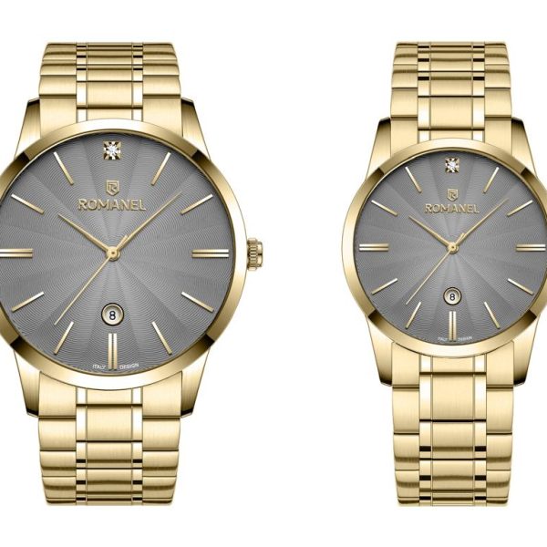 ساعت مچی ست رومانل مدل:RM402002L.G-RM402002M.G