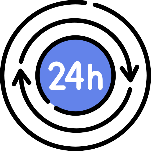 پشتیبانی 24 ساعته