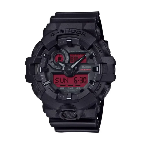 ساعت مچی مردانه کاسیو جیشاک مدل:GA-700BBR-1A