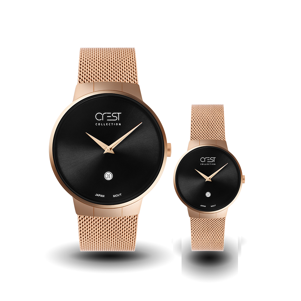 Crest-6027G-3.jpg ساعت مچی ست کرست مدل:Crest 6027-3 - Image 1