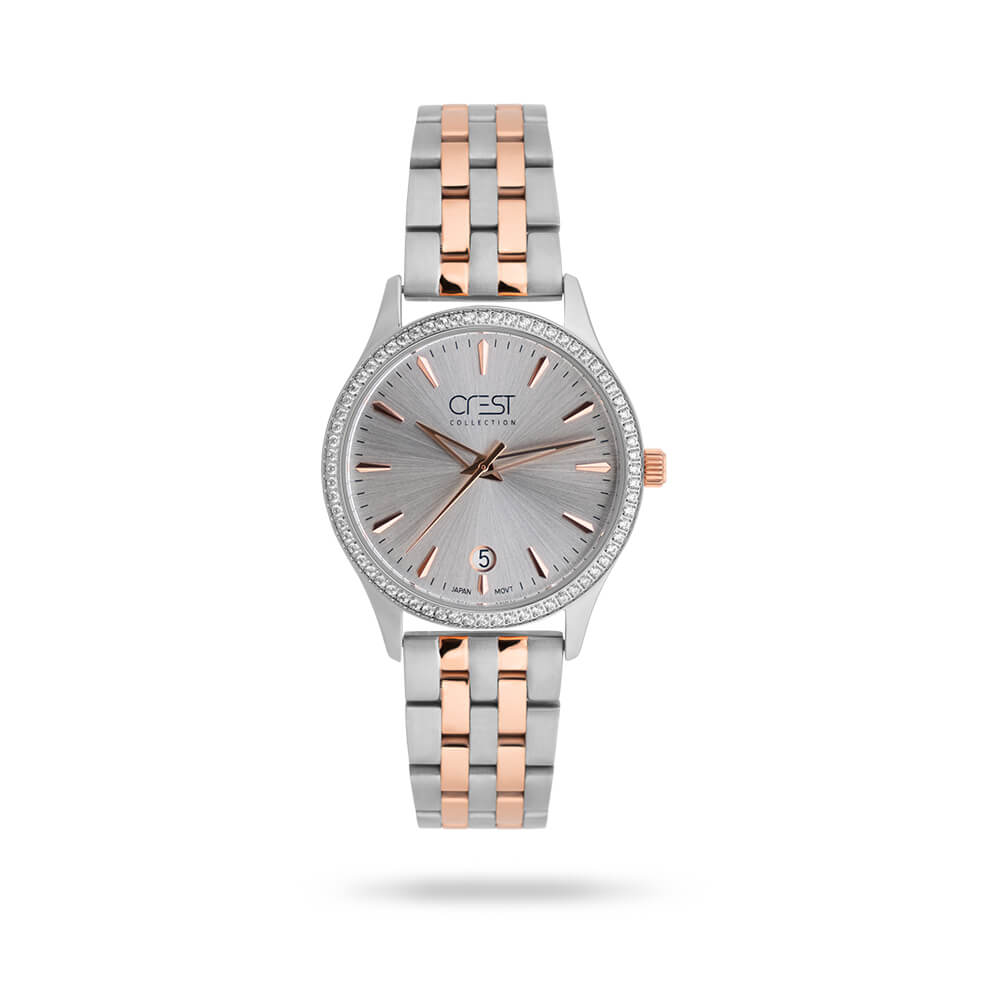 Crest-9008-5.jpg ساعت مچی زنانه کرست مدل:Crest 9008-5 - Image 1