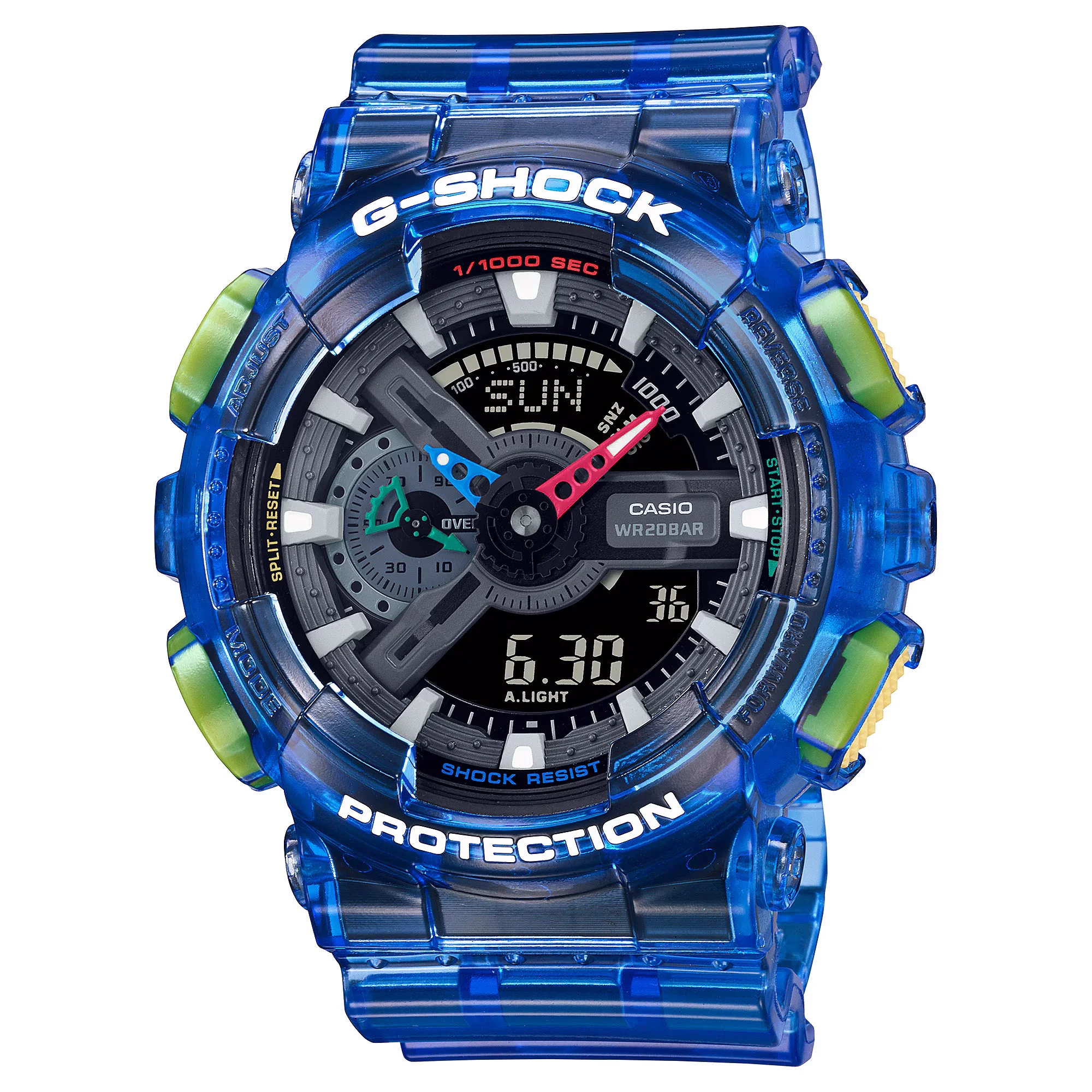 GA-110JT-2A ساعت مچی مردانه کاسیو جیشاک مدل:GA-110JT-2ADR - Image 1