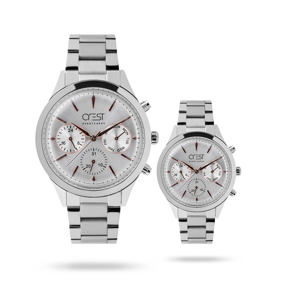 crest-watch-6156-6157.jpg ساعت مچی ست کرست مدل:Crest 6156-6157 - Image 1