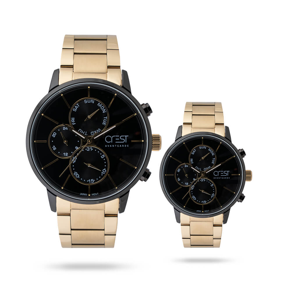 crest-watch-6168-6164.jpg ساعت مچی ست کرست مدل:Crest 6168-6164 - Image 1
