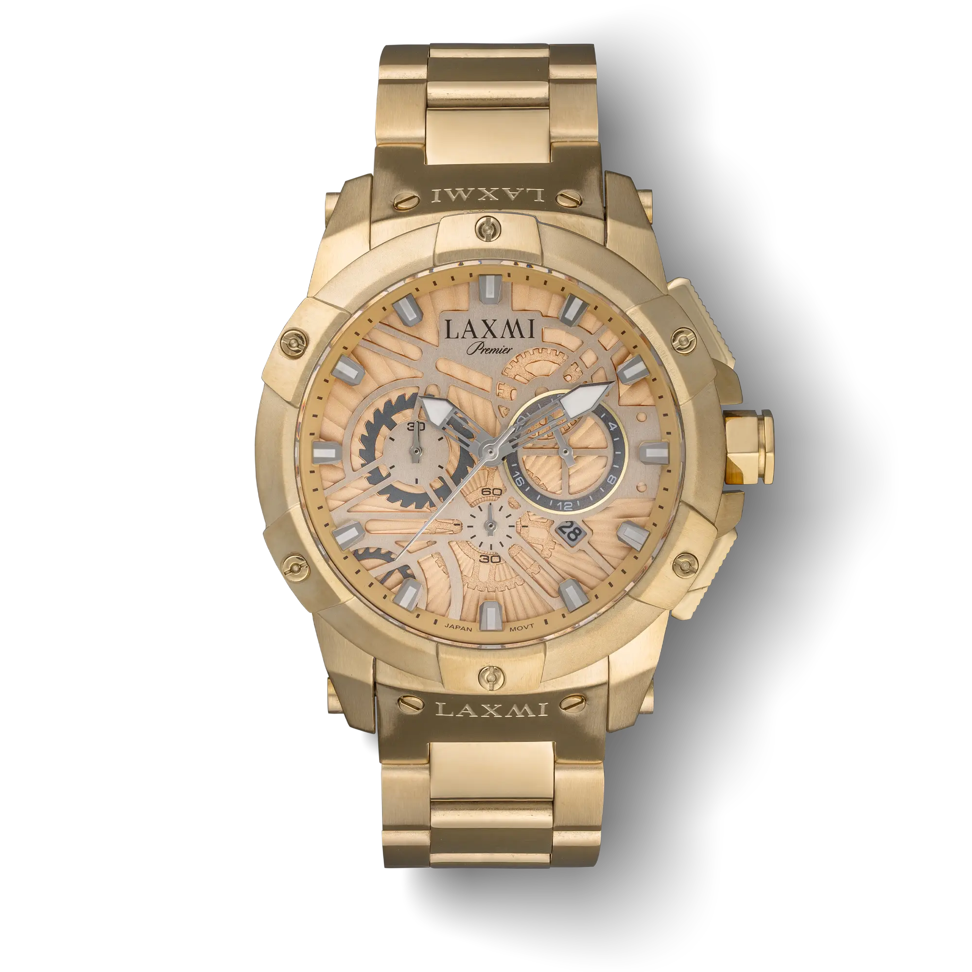 laxmi-watch-8015-4.webp ساعت مچی مردانه لاکسمی مدل:Laxmi 8015-4 - Image 1