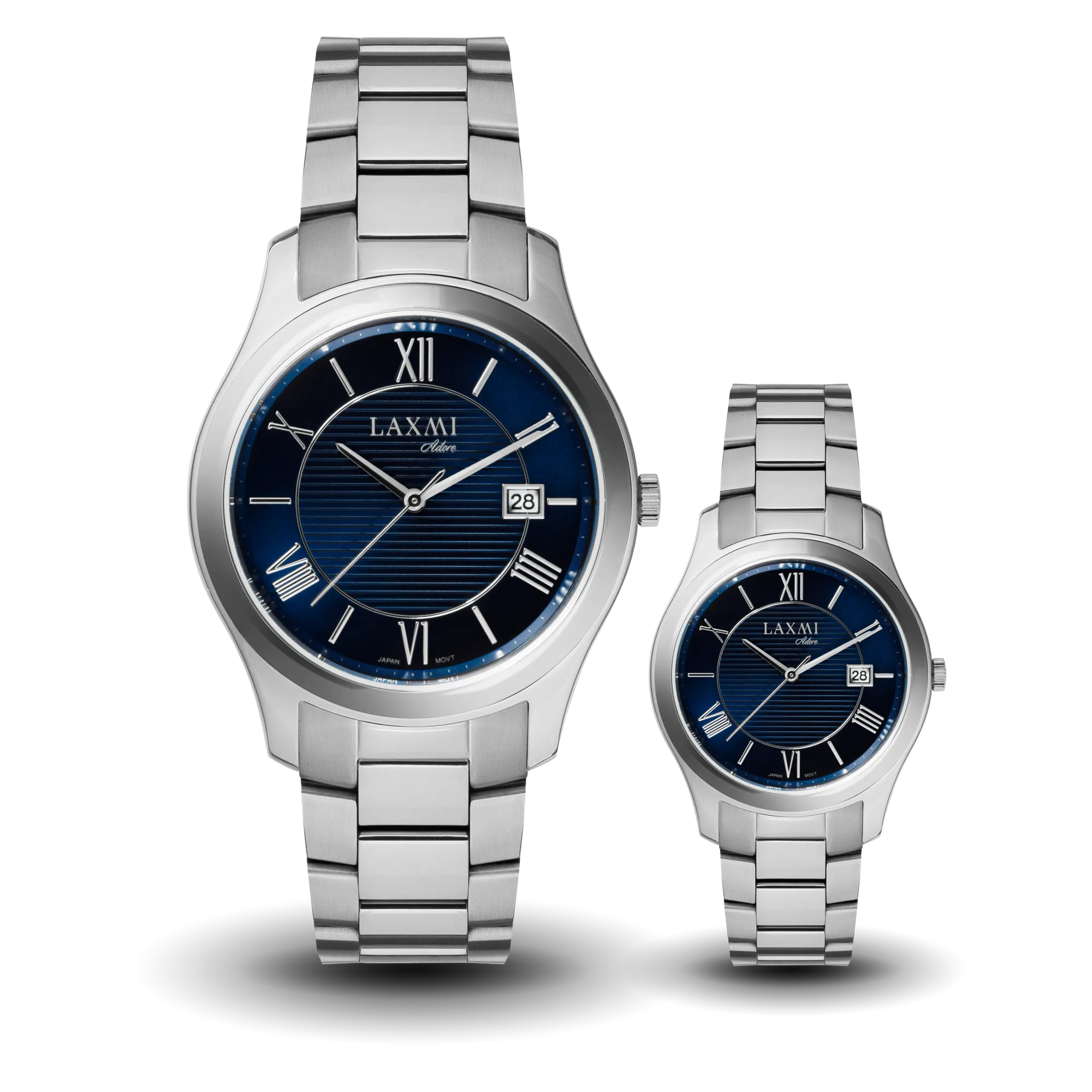 laxmi-watch-8094-8095-1.webp ساعت مچی ست لاکسمی مدل:Laxmi 8094-8095-1 - Image 1
