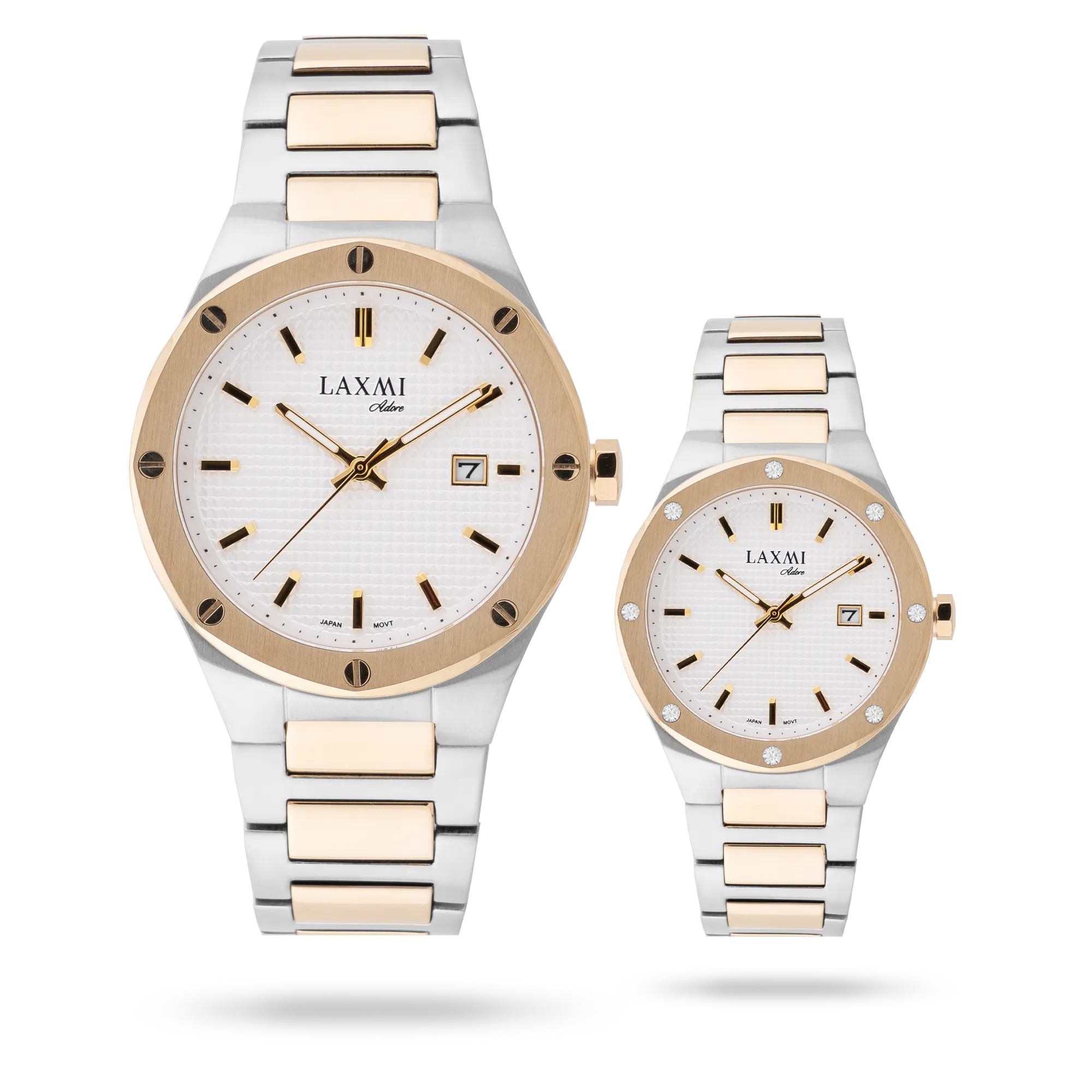 laxmi-watch-8148-3.webp ساعت مچی ست لاکسمی مدل:Laxmi 8148-3 - Image 1