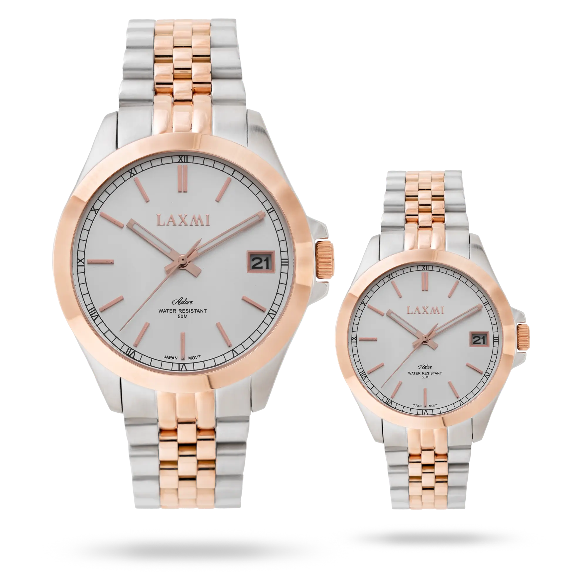 laxmi-watch-8506-13.webp ساعت مچی ست لاکسمی مدل:Laxmi 8506-13 - Image 1