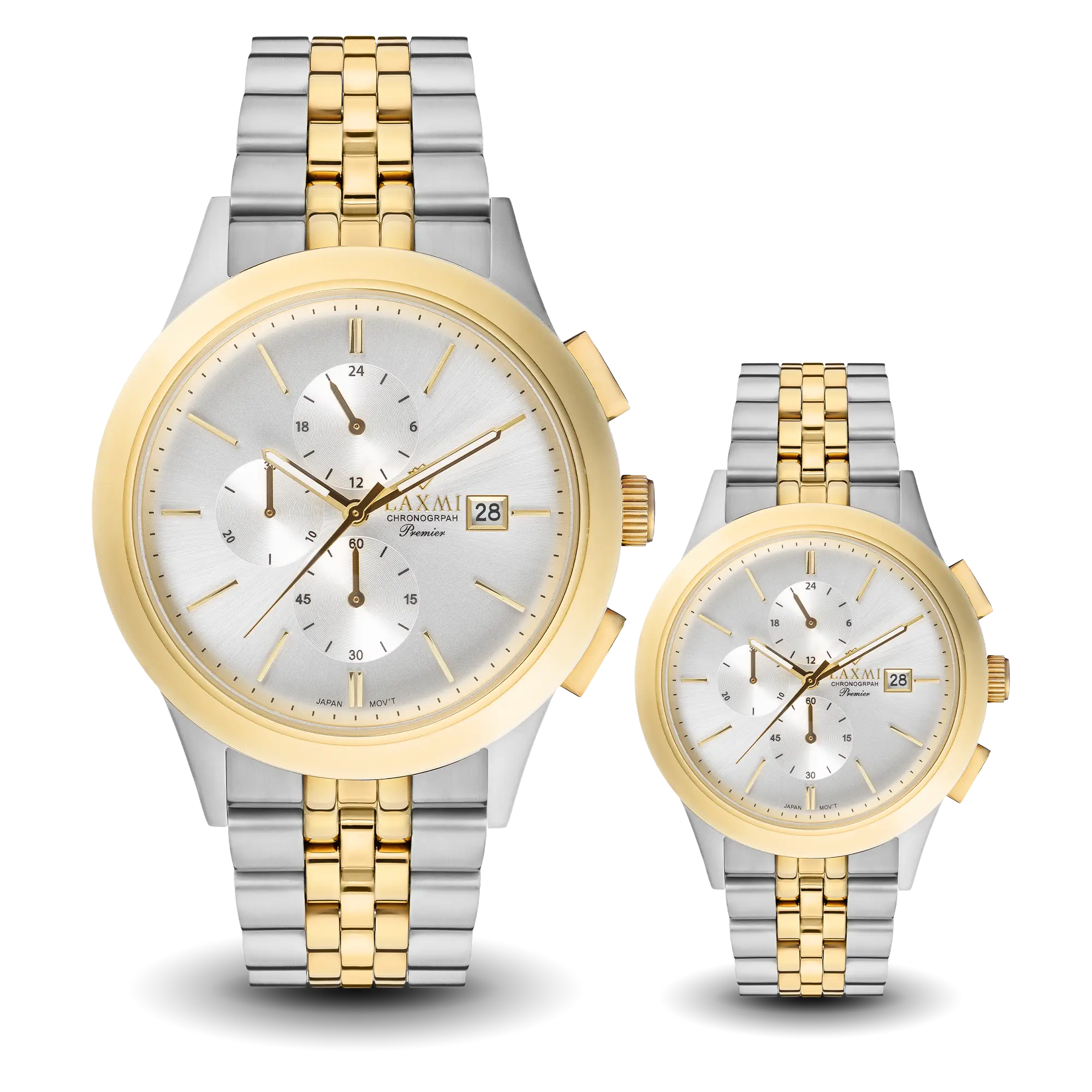 laxmi-watch-8509-14.webp ساعت مچی ست لاکسمی مدل:Laxmi 8509-14 - Image 1