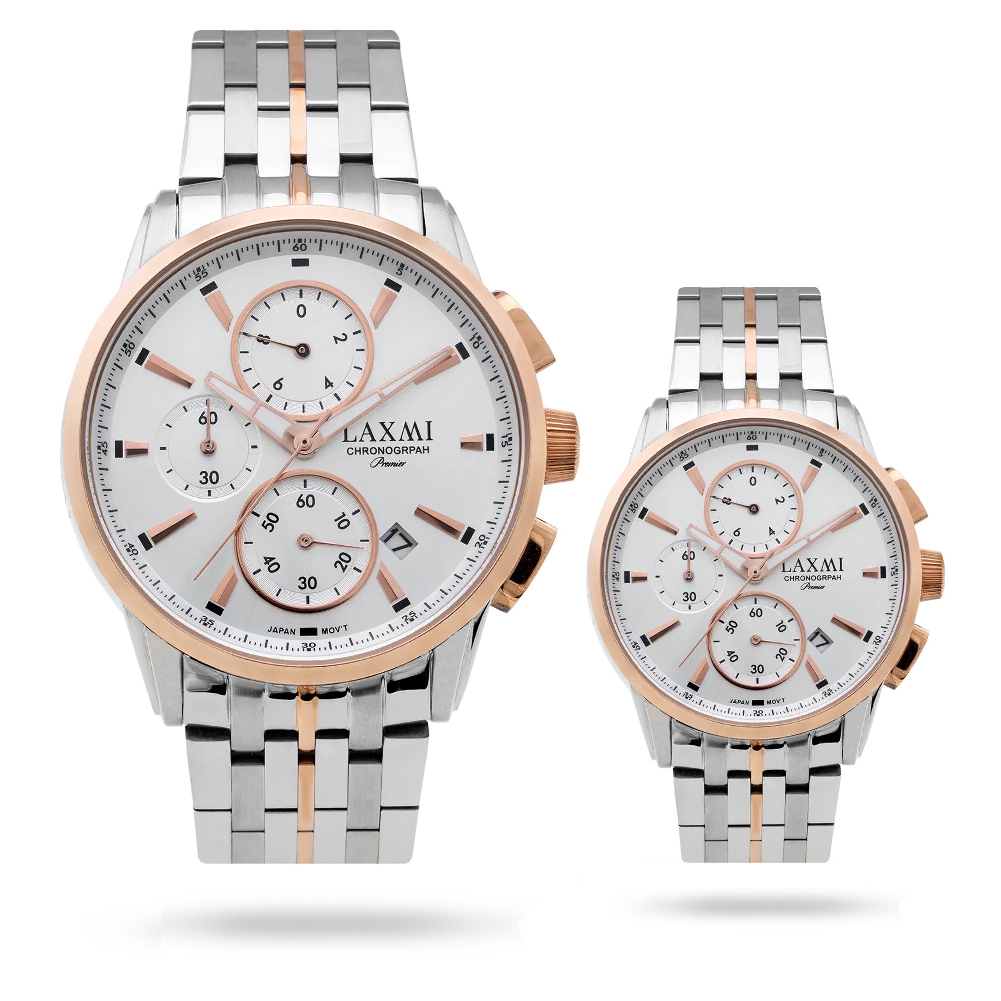 laxmi-watch-8535-13.webp ساعت مچی ست لاکسمی مدل:Laxmi 8535-13 - Image 1