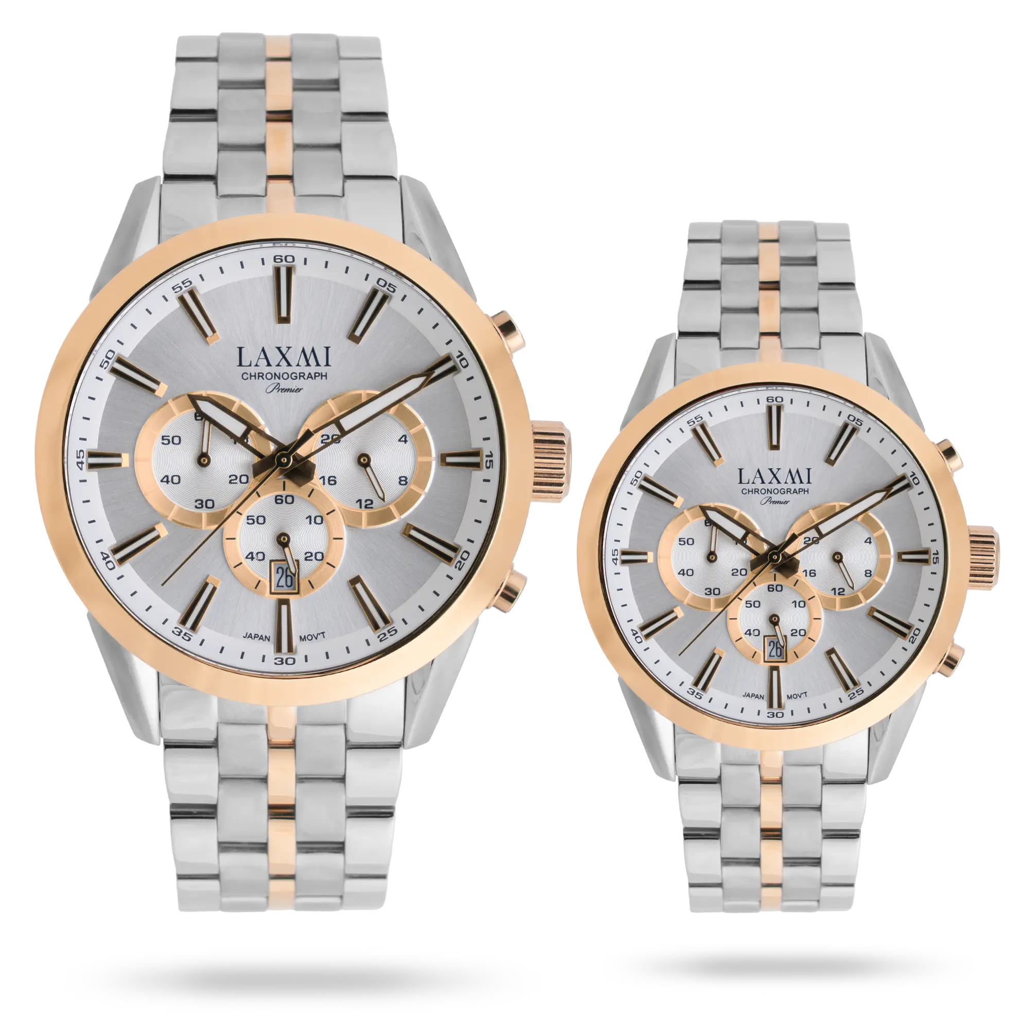 laxmi-watch-8543-14.webp ساعت مچی ست لاکسمی مدل:Laxmi 8543-14 - Image 1