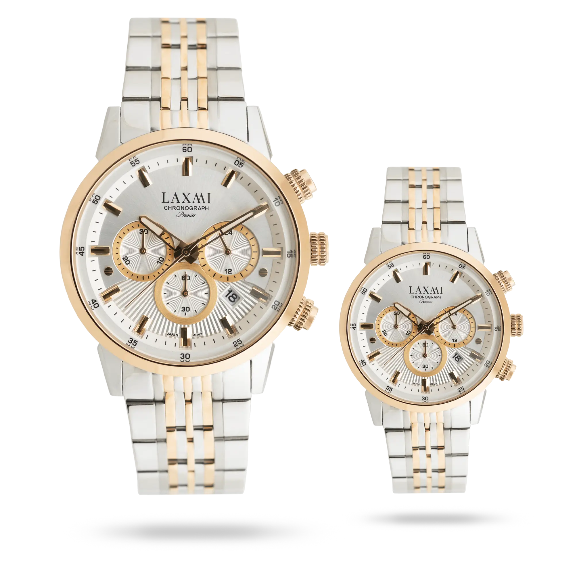 laxmi-watch-8546-6.webp ساعت مچی ست لاکسمی مدل:Laxmi 8546-6 - Image 1