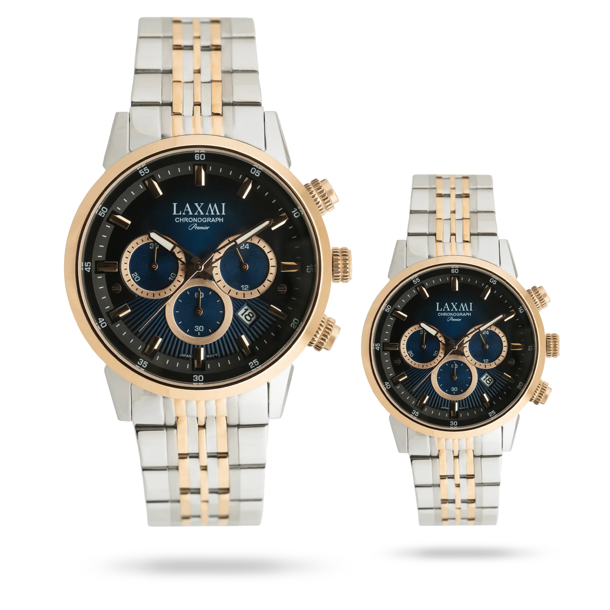 laxmi-watch-8546-9.webp ساعت مچی ست لاکسمی مدل:Laxmi 8546-9 - Image 1