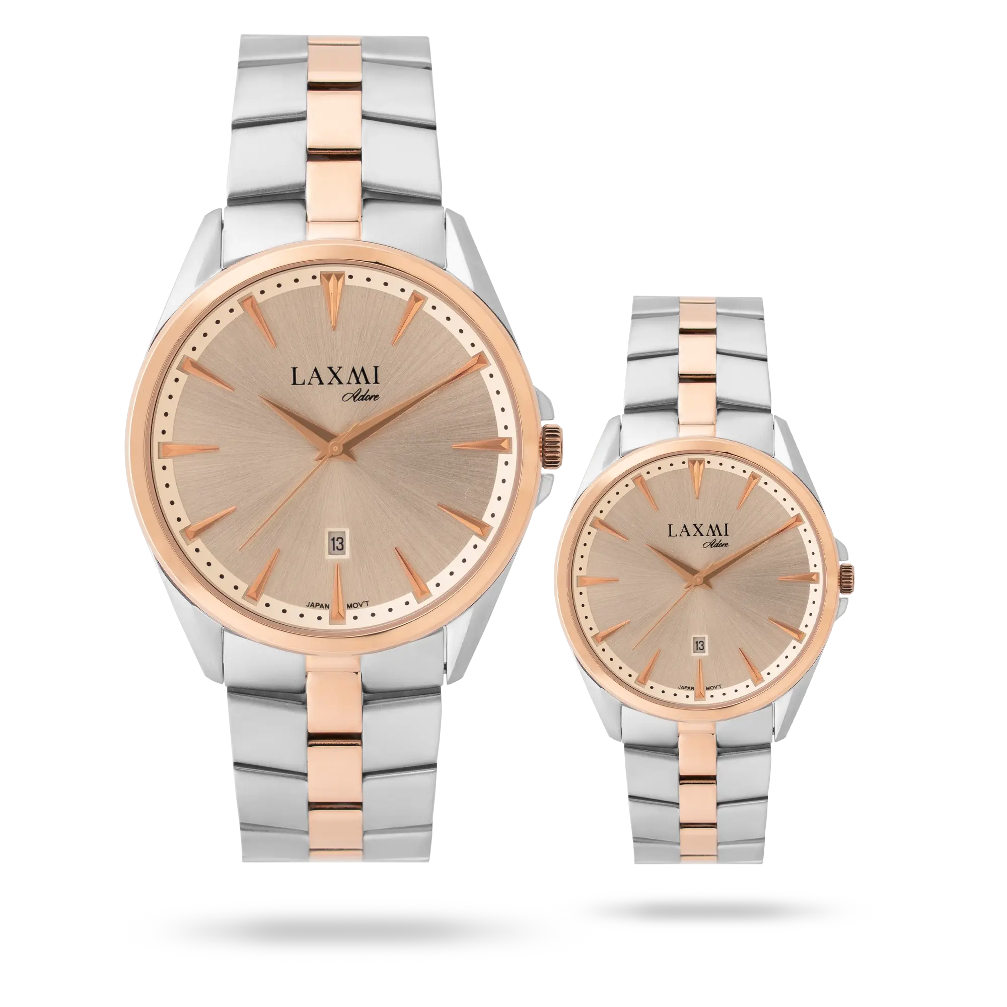 laxmi-watch-8551-1.webp ساعت مچی ست لاکسمی مدل:Laxmi 8551-1 - Image 1