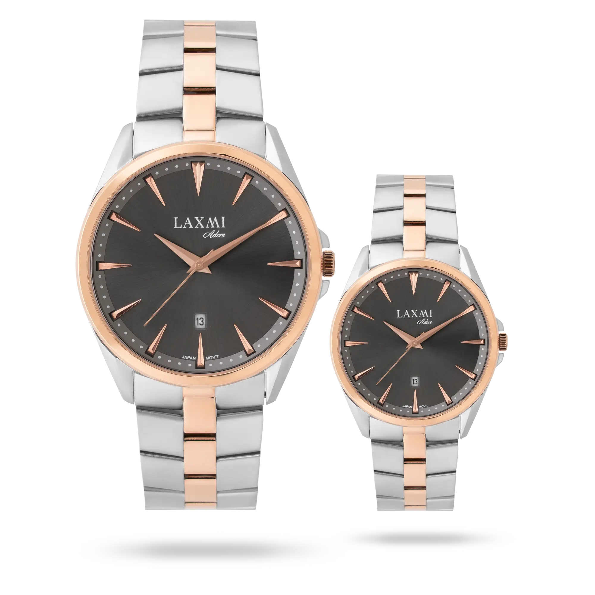 laxmi-watch-8551-10.webp ساعت مچی ست لاکسمی مدل:Laxmi 8551-10 - Image 1